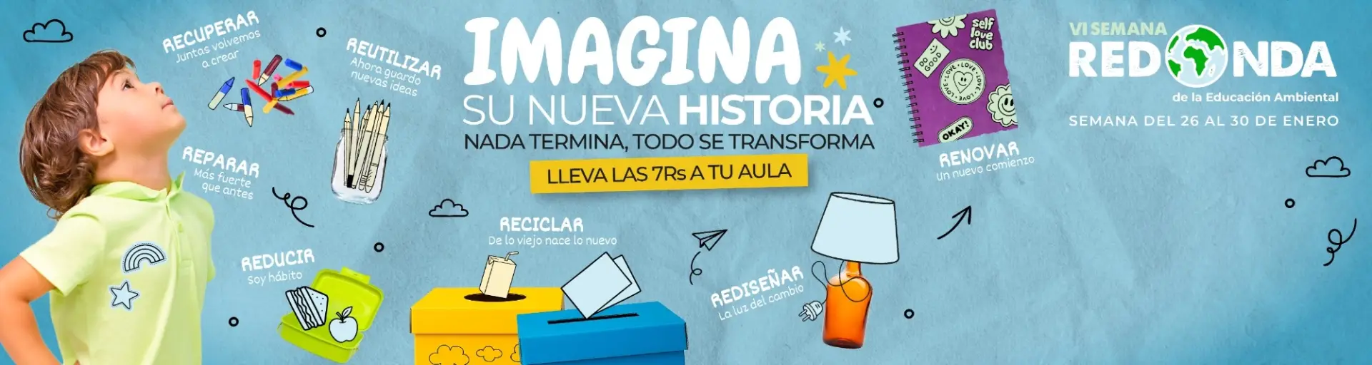 Campaña Imagina de Naturaliza sobre educación ambiental